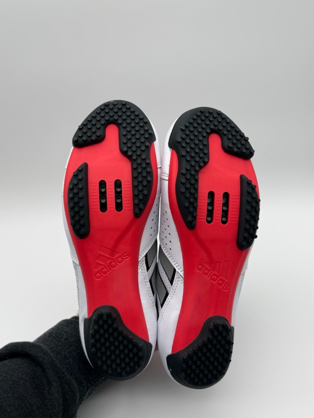 adidas Heritage Tour Cycling Shoes IE 1400 White Black M 7.5/W 8.5 - Picture 9 of 11